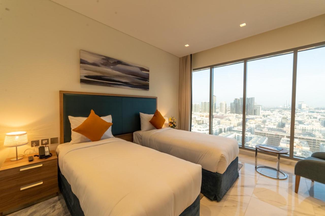 Suha Mina Rashid Hotel Apartments Dubai Esterno foto