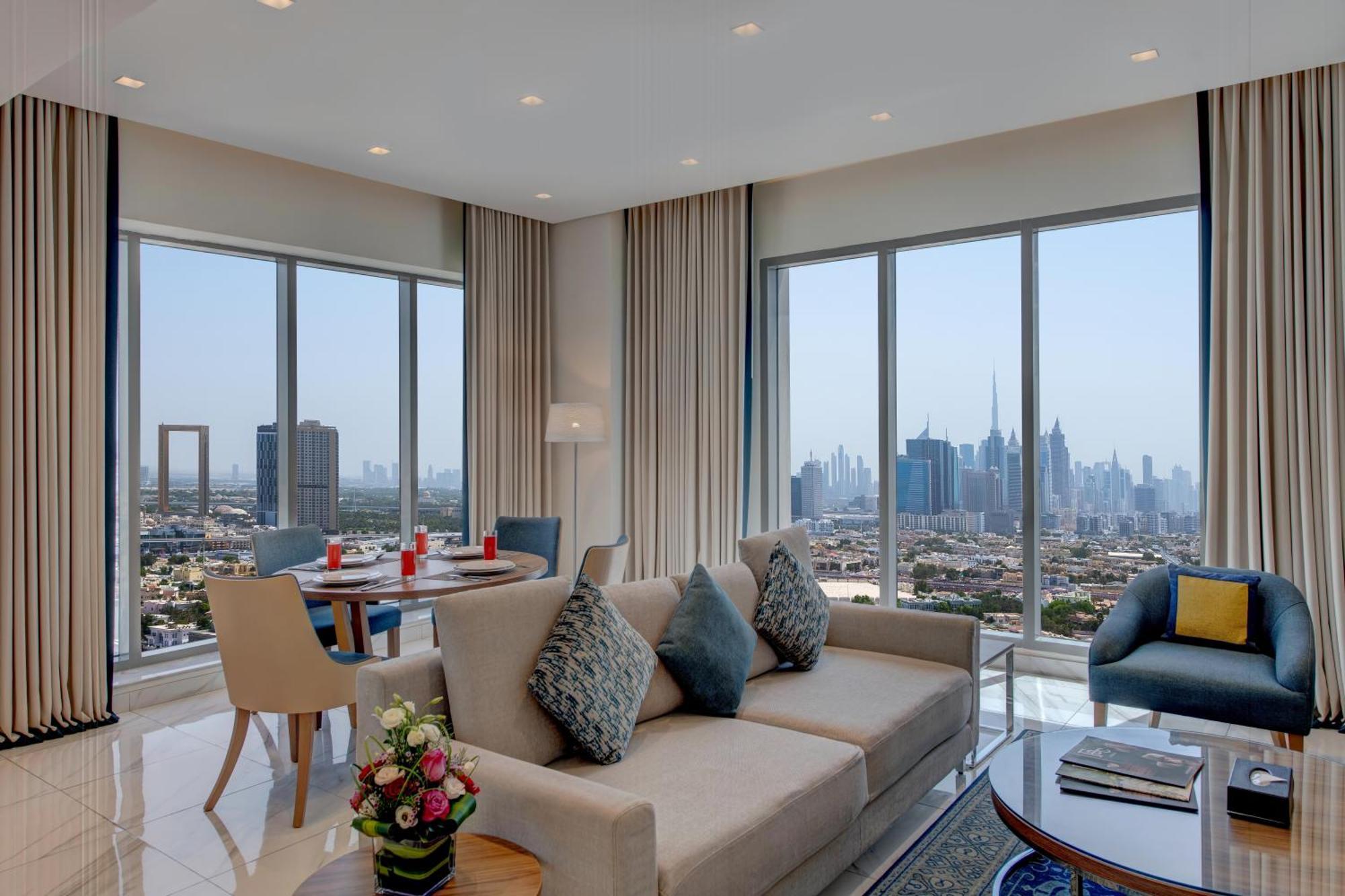 Suha Mina Rashid Hotel Apartments Dubai Esterno foto