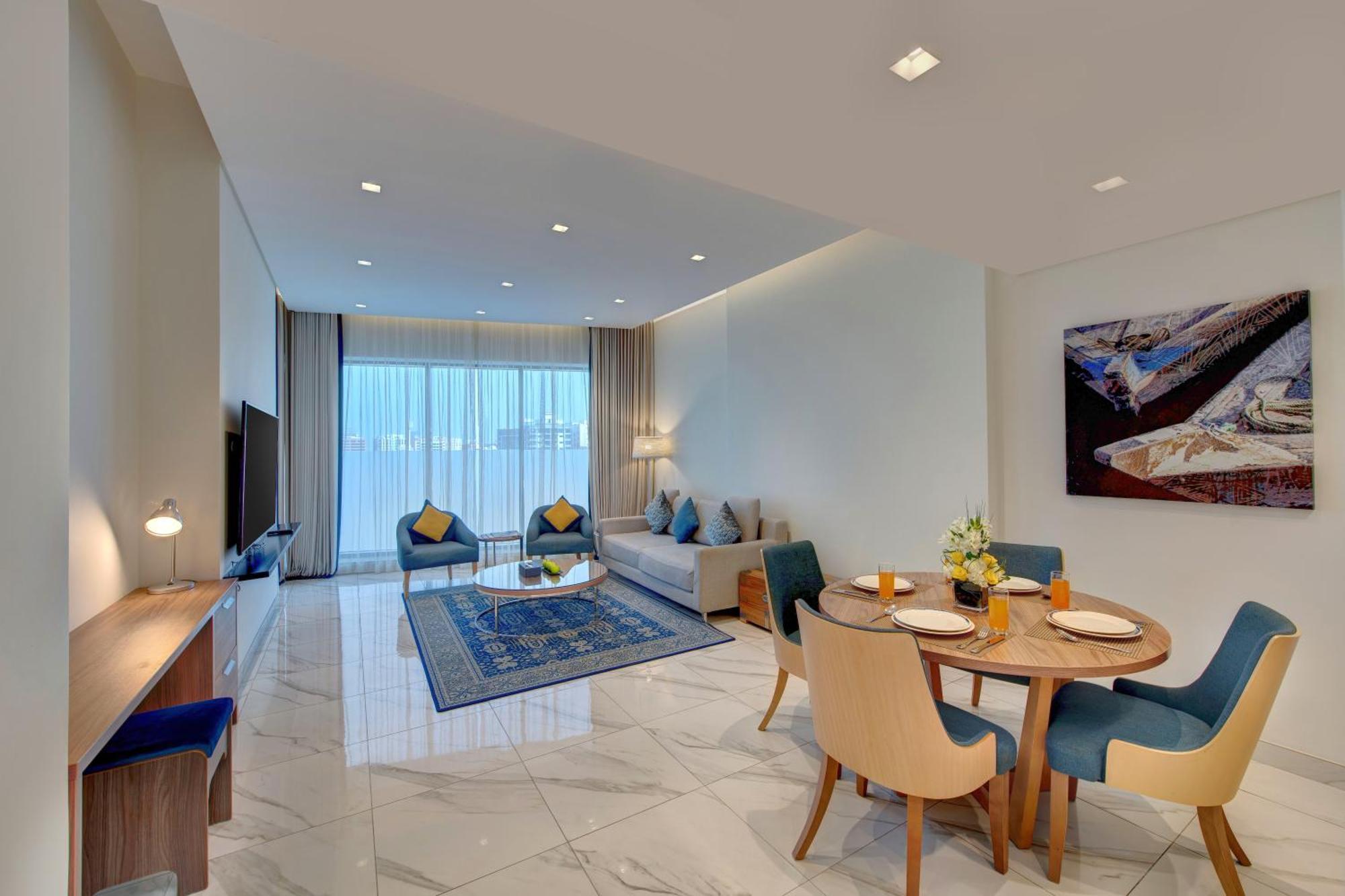 Suha Mina Rashid Hotel Apartments Dubai Esterno foto