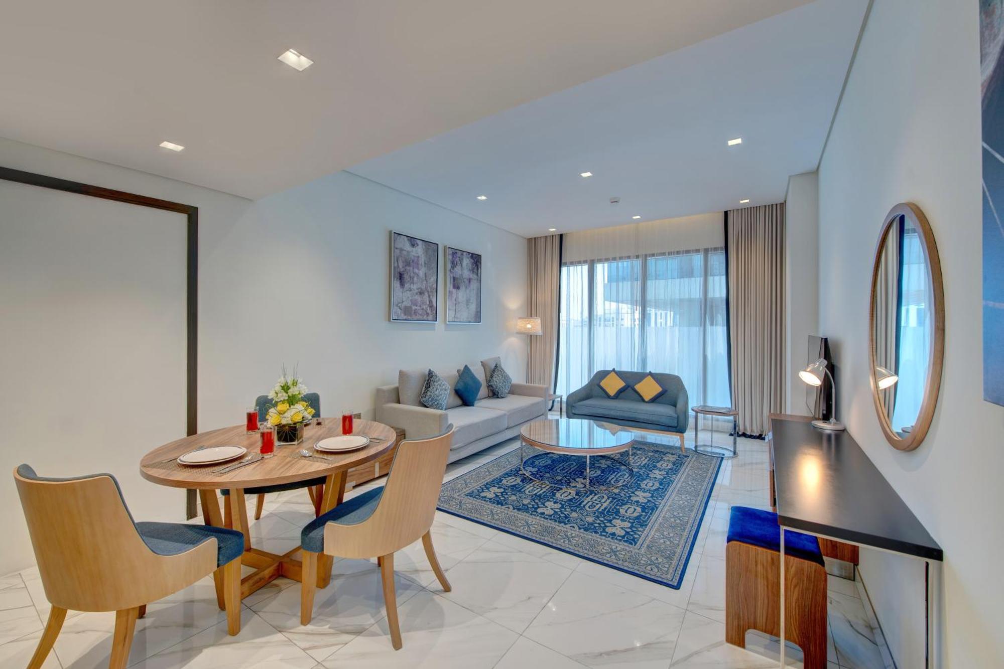 Suha Mina Rashid Hotel Apartments Dubai Esterno foto